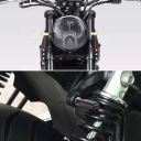 2 szt. kierunkowskazów motocyklowych LED 3 diody DC 12V Kierunkowskazy ze śrubą 8mm Uniwersalne kierunkowskazy do skuterów motocykli quadów 3