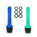 2 szt. Przenośny bidet z rozpylaczem Mini bidet podróżny kompatybilny z butelkami Ekologiczny higieniczny nasadek na toaletę dla seniorów i opieki domowej 1