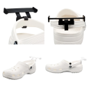 2 τεμάχια κλιπ για διακόσμηση παπουτσιών Μεταλλικές αγκράφες για διακόσμηση υποδημάτων Στυλάτα αξεσουάρ για παπούτσια Αγκράφες για υποδήματα Αντικαταστάσιμες διακοσμήσεις για παπούτσια 5