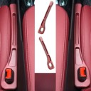 2 uds Relleno de espacios para asientos de coche 43 x 11 x 6 cm Tapón lateral impermeable para todos los modelos de coches Contra la caída de objetos Soporte para teléfono y billetera 6