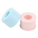 2 unidades de cinta de silicona no tejida para debajo de los ojos 1,25 x 4,5 x 3 cm 3,6 m Almohadilla protectora transpirable para pestañas Piel 1