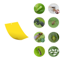 20 bucăți Lampa dublă pentru capturarea insectelor zburătoare 10 × 15 cm plăci lipicioase pentru capturarea insectelor în gospodării, sere și la plante 2