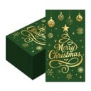 20 bucăți Servetele din hârtie 40 x 33 cm Servetele de Crăciun Merry Christmas Servetele decorative de Crăciun pentru servirea mesei festive 3