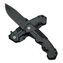 20 cm rustfri stål foldbar overlevelseskniv udendørs taktisk lommekniv med sikkerhedslås camping vandreture EDC militær stil 1