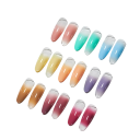20 kleuren gradient gel set voor nagels met spons Semi-permanente UV LED gels voor ombré stippen salon en DIY 4