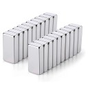 20 ks super silné neodymové obdélníkové magnety 20 x 10 x 3 mm Silné magnety pro nábytek Modely Techniku Dílna Řemesla Výrobu Dekorace DIY projekty 1