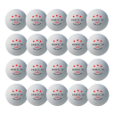 20 pcs de balles de ping-pong 40 mm 2,8 g Balles d'entraînement de tennis de table en plastique ABS Balles légères et durables pour le jeu de ping-pong 3