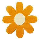 20 pz Tovaglioli di carta 16 x 15,5 cm Tovaglioli a forma di fiore Tovaglioli decorativi floreali per feste compleanni matrimoni e party 7