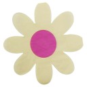 20 st Papperservetter 16 x 15,5 cm Servetter i blomform Dekorativa blomservetter för födelsedagar, bröllop och fester 6