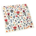20 stk Papirservietter 33 x 33 cm Blomsterengsmotiv Fødevarevenlig vandbaseret blæk Dekorative servietter til bordet 2