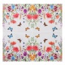 20 Stück Papierservietten Motiv Wiese und Schmetterlinge 33 x 33 cm 2-lagig Dekorative Tischservietten Naturfarbenes Lebensmitteldruckfarbe 1