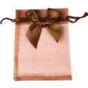 20 stuks Geschenkzakjes van organza 10 x 15 cm Zakjes met trekkoord en strik Bruiloft traktaties Kerstverpakking van snoepjes Elegante 7