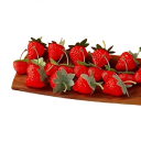 20 stuks Kunstmatige aardbeien 3,5 x 3,3 cm Plastic nepaardbeien Realistische decoratie Speelgoed voor kinderen voor keukens, decoratie en opmaak 3