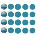 20 stuks ronde magneetstickers 30 mm voor mobiele telefoon Zelfklevende plaatjes om de telefoon aan de magneethouder in de auto te bevestigen 3