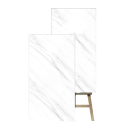 20 stycken självhäftande marmorplattor PVC vattentåliga 60x30 cm för golvrenovering enkel applicering modern utseende lång livslängd 6