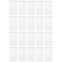 20 szt. nylonowych skarpet skimmerowych 22x13 cm Rękawy filtracyjne do koszyka basenowego Ochrona filtra Oczyszczanie wody Miejsce do przechowywania brudu 1