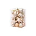 20 unidades de enfeites de Natal decorativos pendentes em vários formatos: bolas, goteiras, estrelas - decoração de Natal 6