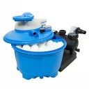200 g fiberfilterbollar för rengöring av poolfilter och vattenfilter. Filterbomull. För akvarier, dammar och avloppssystem. 2