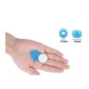 2000 ks skleněných korálků 2 mm otvor 1 mm Otáčivé balení 8,4 × 8,4 cm 12 přihrádek Barevná sada pro výrobu náhrdelníků 2