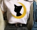 T-shirt för kvinnor med tecknat motiv 19