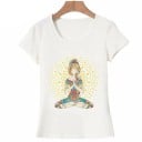 Yoga-t-shirt för kvinnor 4