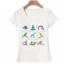 Yoga-t-shirt för kvinnor 7