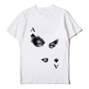 Dam T-shirt med kortmotiv 11