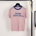 T-shirt med tryck för damer A1086 3