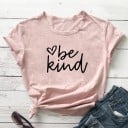 T-shirt med tryck för kvinnor A1323 2