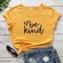T-shirt med tryck för kvinnor A1323 10