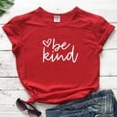 T-shirt med tryck för kvinnor A1323 11