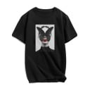 T-shirt dam med tryck B338 3