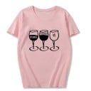 T-shirt dam med drinktryck 4