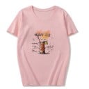 T-shirt dam med drinktryck 6