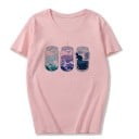 T-shirt dam med drinktryck 9