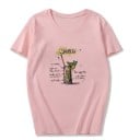 T-shirt dam med drinktryck 13