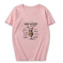 T-shirt dam med drinktryck 14