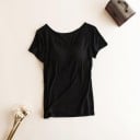 Dam T-shirt med förstärkt byst 2