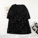 Glittert-shirt för kvinnor A204 1