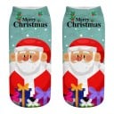 Dámské vánoční ponožky s 3D potiskem Santy 11