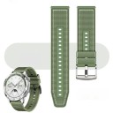 22 mm Nylon-Silikon-Uhrenarmband für Huawei Watch GT 4 46 mm GT 3 Sport Huawei Watch 4 Pro Samsung Galaxy Watch 6 5 4 Robuster Gürtel 5