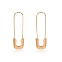 Boucles d'oreilles pendantes pour femmes trombone 7