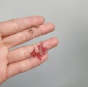 Pendientes colgantes de pez para mujer 2