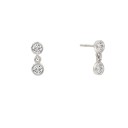 Boucles d'oreilles pendantes pour femmes avec pierres 1