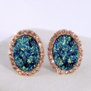 Pendientes colgantes de mujer con cristal G879 2