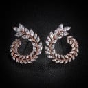 Pendientes colgantes de mujer con cristales G922 1