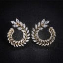 Pendientes colgantes de mujer con cristales G922 3