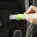 Rengörare för ventilation och persienner med tre fingerskydd i textil och en borste i andra änden Dubbelverkande dammverktyg för bilen och hemmet 3