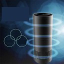 Luftrenare för bil med HEPA-filter Touchscreen med PM2,5-indikator Strömförsörjning via USB-kabel Kompakt cylindrisk form 18,3 x 7 cm 4
