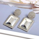 Boucles d'oreilles pendantes pour femmes avec zircon 5